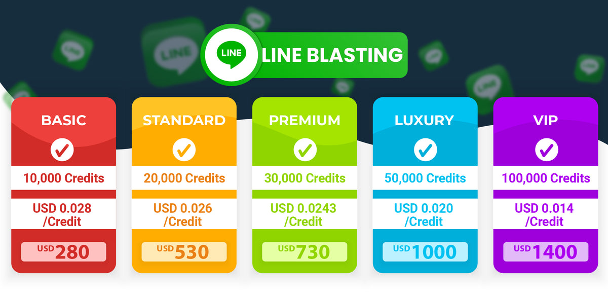 Vip Shp Software LINE VIP Plan – Triple Sender Software