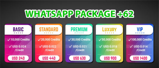 Whatsapp Premium Plan +62